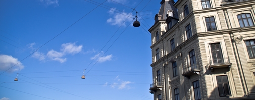 Tag af bygning i Gothersgade hvor Social medicin har til huse